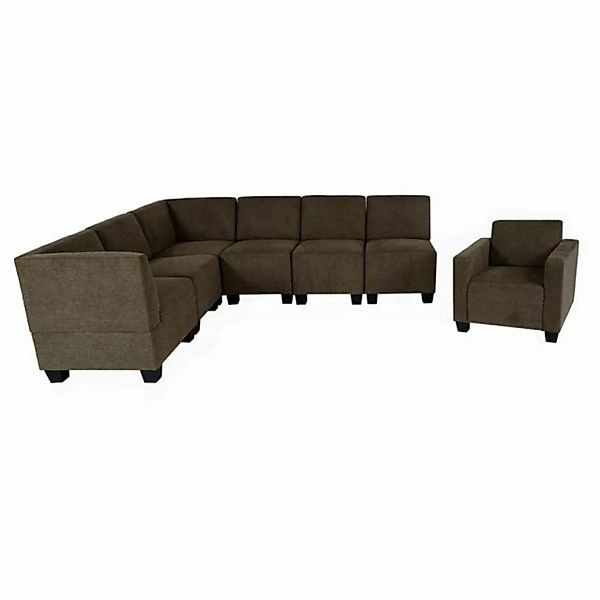 MCW Sofa Moncalieri-6-1-S, Set 7 Teile, Moderner Lounge-Stil, Clipsystem, A günstig online kaufen