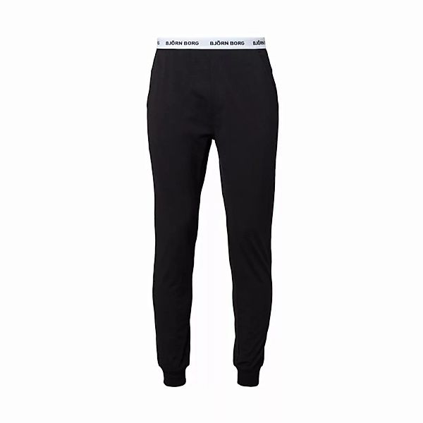 BJÖRN BORG Herren Jogginghose - Loungewear Pants, lang Schwarz 2XL günstig online kaufen