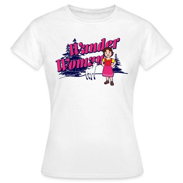Spreadshirt T-Shirt Heidi Wander Woman Frauen günstig online kaufen