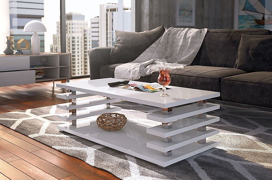 designimpex Couchtisch Design Couchtisch DC-3 Wohnzimmertisch günstig online kaufen