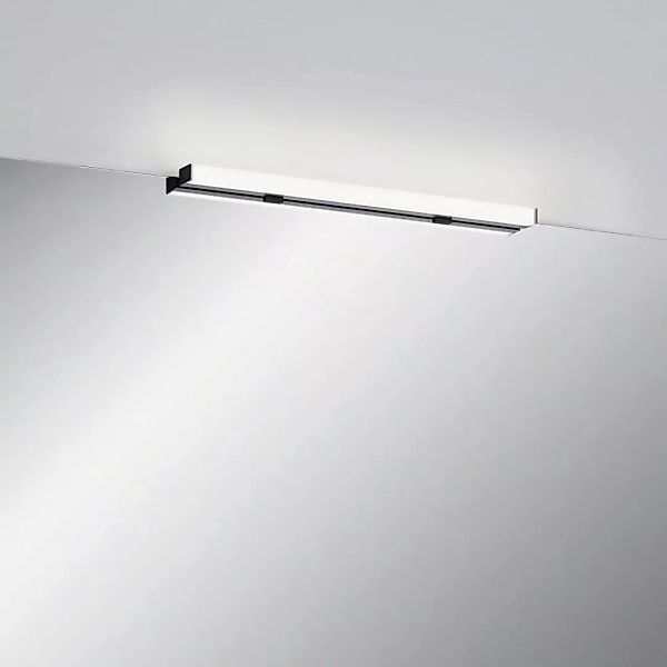 LED Spiegelleuchte Lado-S in Schwarz-matt 12W 1040lm IP44 günstig online kaufen