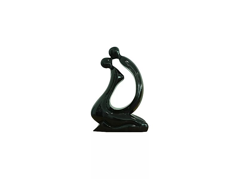 Große Skulptur - 32 x 12 x 47 cm - Kunstharz - Schwarz - CHLOE günstig online kaufen