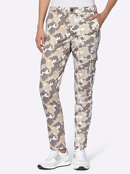 heine Jerseyhose Cargohose Innenbeinlänge ca. 71 günstig online kaufen
