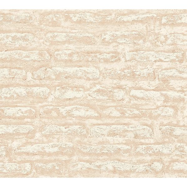 A.S. Création Vliestapete Steinoptik Beige Weiß günstig online kaufen