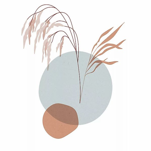 Komar Wandbild Bohemian Reedbeds Pflanzen B/L: ca. 40x50 cm günstig online kaufen