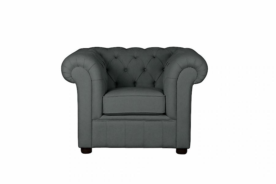 Home affaire Sessel "CHARENTE, Chesterfield, Wellenfederung, Maße B/T/H: 10 günstig online kaufen