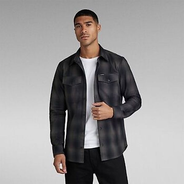 G-Star Raw  Hemdbluse D20165 D412  MARINE SLIM SHIRT-DK BLACK VANDERBILT CH günstig online kaufen