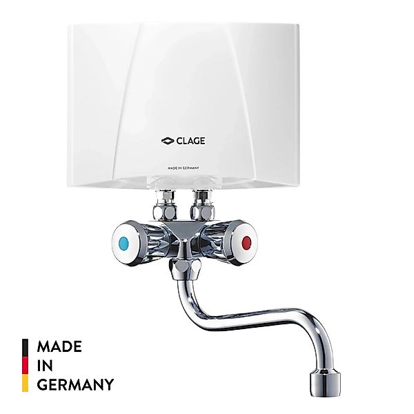 Clage Kleindurchlauferhitzer M3/SMB inkl. Armatur Hydraulisch 3,5 kW günstig online kaufen