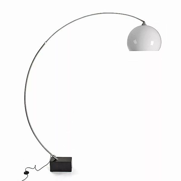 Stehlampe Versa Schwarz Metall (40 X 200 X 170 Cm) günstig online kaufen