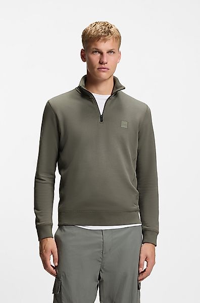 BOSS ORANGE Sweatshirt "Zetrust", 1 tlg. Troyerkragen mit Reißverschluss, R günstig online kaufen