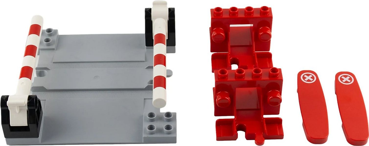 LEGO® LEGO® DUPLO® Bahnübergang mit Code-Steinen & Prellböcken Spielbaustei günstig online kaufen