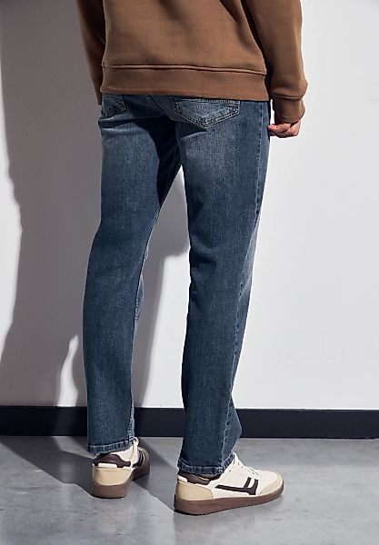 STREET ONE MEN Regular-fit-Jeans, aus Baumwolle mit Stretchanteil günstig online kaufen
