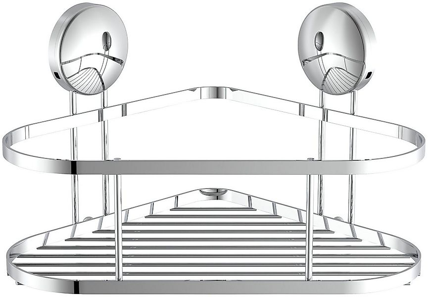 Eisl Duschablage, kleben oder bohren, rostfreier Edelstahl, Eckregal für Sh günstig online kaufen