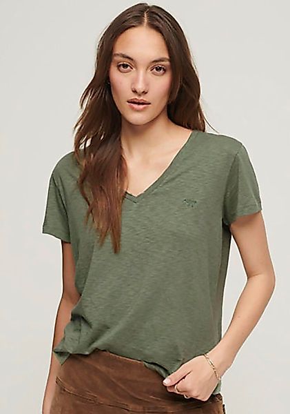 Superdry V-Shirt STUDIOS SLUB EMB VEE günstig online kaufen