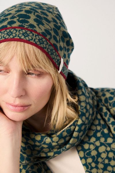 Himalaya Clothing Strickmütze mit abstraktem Tropfenmuster günstig online kaufen