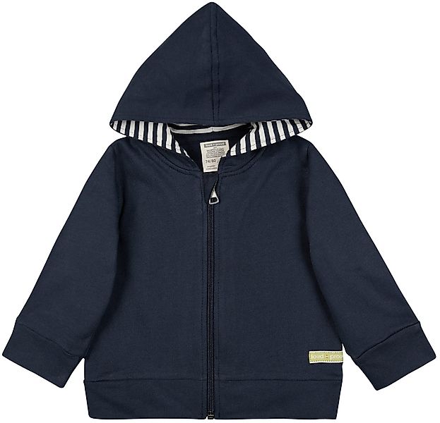 loud + proud Kapuzensweatjacke einfarbig Bio günstig online kaufen