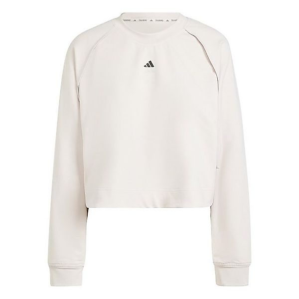 adidas Sportswear Sweatshirt POWER COVER UP PUTMAU/BLACK günstig online kaufen