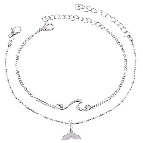 KARMA Fußkette mit Anhänger Fußkettchen maritim günstig online kaufen