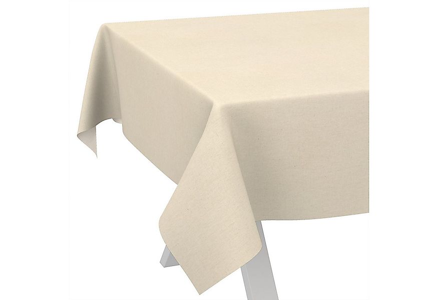 ANRO Tischdecke Alica Leinen Melliert Tischwäsche (Einzelstück 1-tlg), wass günstig online kaufen