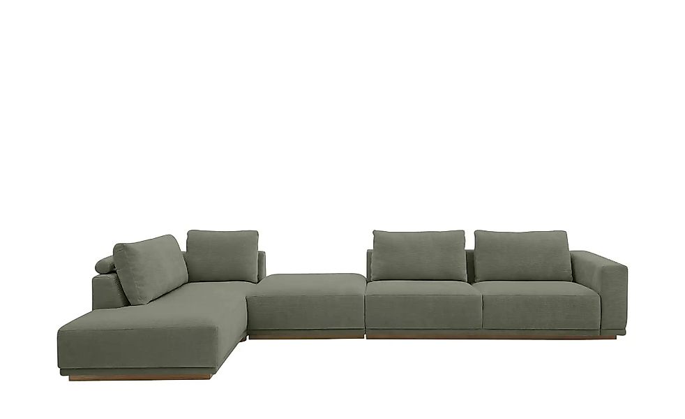 Musterring Ecksofa  JustB! PM200 ¦ grün ¦ Maße (cm): B: 395 H: 60 T: 202.0 günstig online kaufen