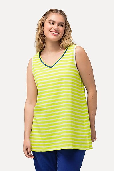 Ulla Popken Longtop Top Ringel A-Linie günstig online kaufen