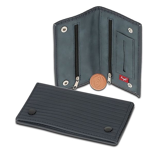 Coumo Tabakbeutel Design Tabaktasche, Drehertasche, Dunkelblau, Lederoptik günstig online kaufen