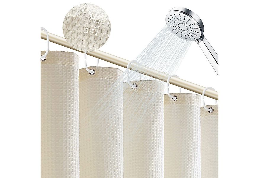 MODFU Duschvorhang Badewannenvorhang Badezimmer Vorhang Vorhänge Dusche Bre günstig online kaufen