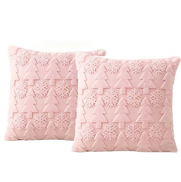 CLTYQ Kissenbezug Kissenbezug Weihnachten 2 Stück, 45 x 45 cm, Weihnachtsde günstig online kaufen
