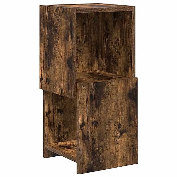 vidaXL Eckschrank Geräucherte Eiche 25,5x25x55cm Holzwerkstoff 889825 günstig online kaufen