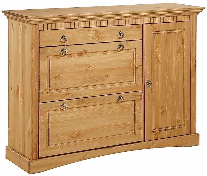 OTTO home Schuhkommode "Rustic" Bis max. Schuhgröße 42, aus massiver Kiefer günstig online kaufen