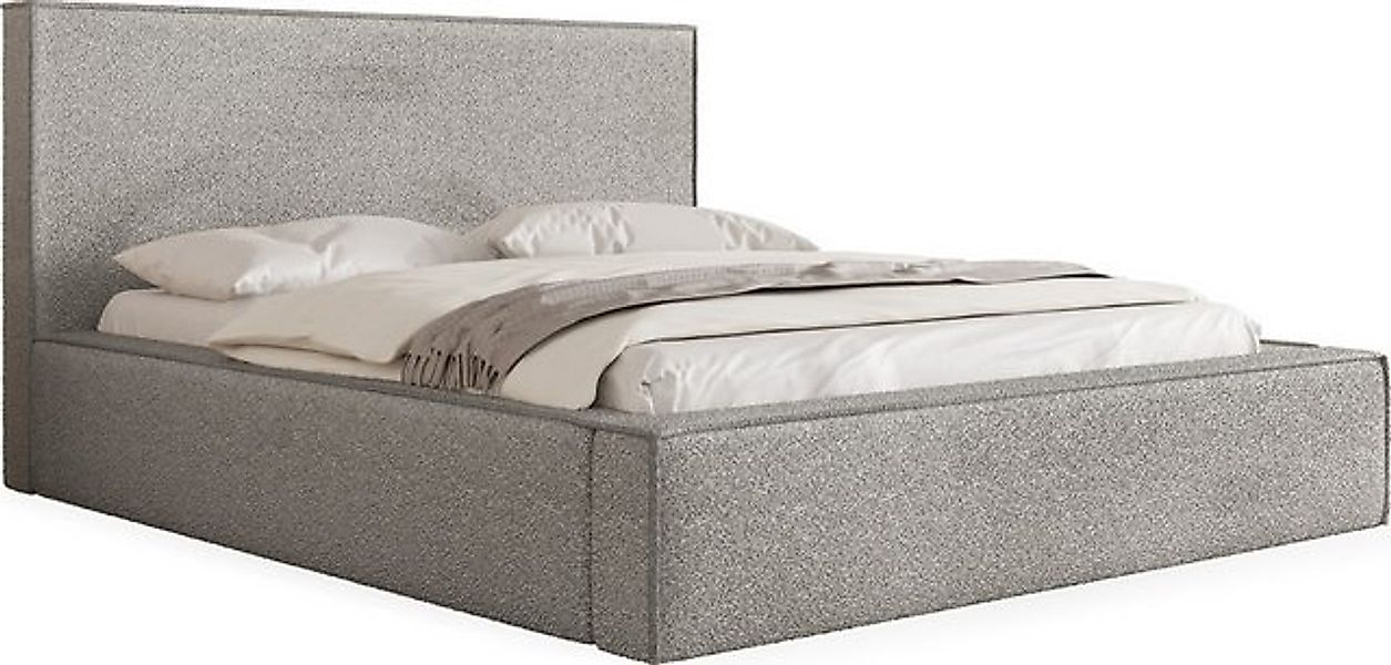 WFL GROUP Polsterbett Terra Comfort (Modernes Polsterbett mit Bettkasten, L günstig online kaufen