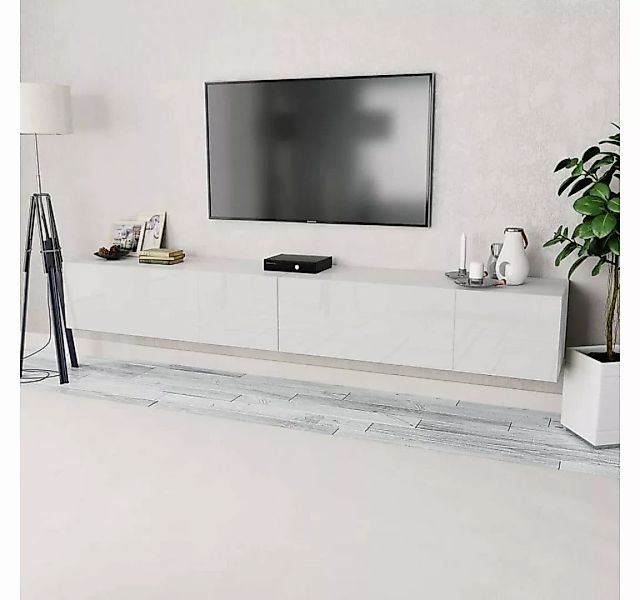 furnicato TV-Schrank TV-Schränke 2 Stk. Holzwerkstoff 120x40x34 cm Hochglan günstig online kaufen