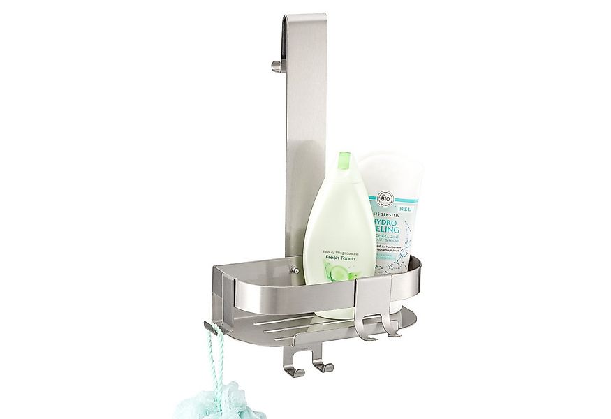 eluno Duschablage für die Glasduschwand, Duschkorb mit 4 Haken, 1-tlg. günstig online kaufen