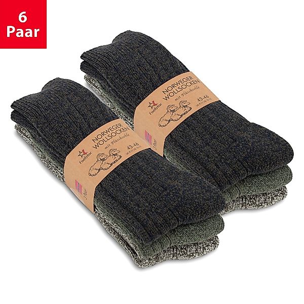 Footstar Norwegersocken Winter Norweger Socken (6 günstig online kaufen