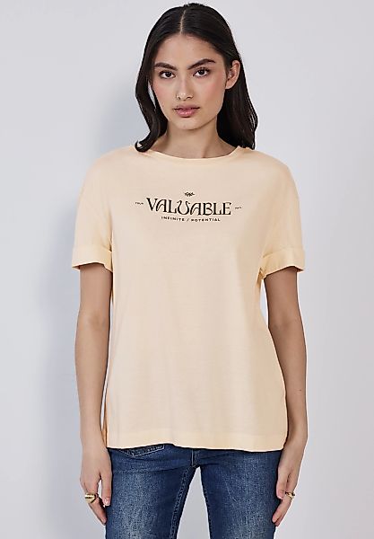 STREET ONE STUDIO T-Shirt, im soften Baumwoll-Mix günstig online kaufen
