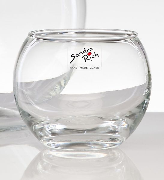 Sandra Rich Dekovase Glasschale Fish Bowl günstig online kaufen