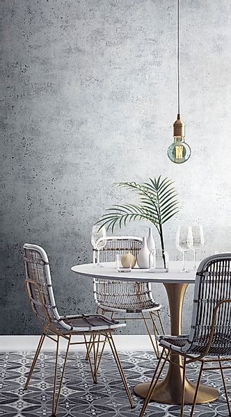 Marburg Vliestapete Concrete, strukturiert, glänzend, moderne günstig online kaufen