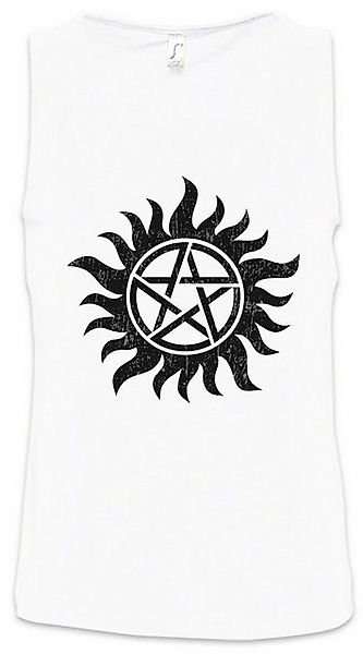 Urban Backwoods Tanktop Anti Possession Symbol Ärmelloses T-Shirt Fun Logo günstig online kaufen