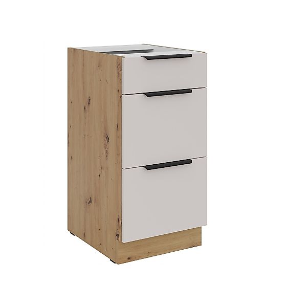 Küchen-Preisbombe Auszugsunterschrank 40 cm Küche SOLANO günstig online kaufen
