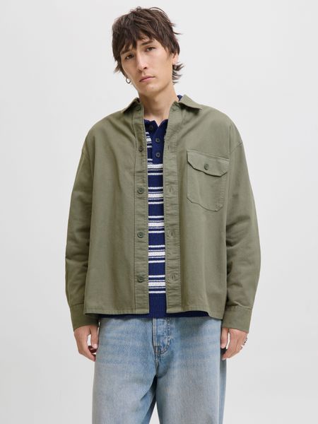 Jack & Jones Langarmhemd JJEDOVER OVERSHIRT günstig online kaufen