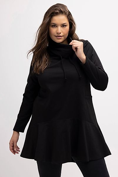 Ulla Popken Sweatshirt Longsweater hinten länger günstig online kaufen