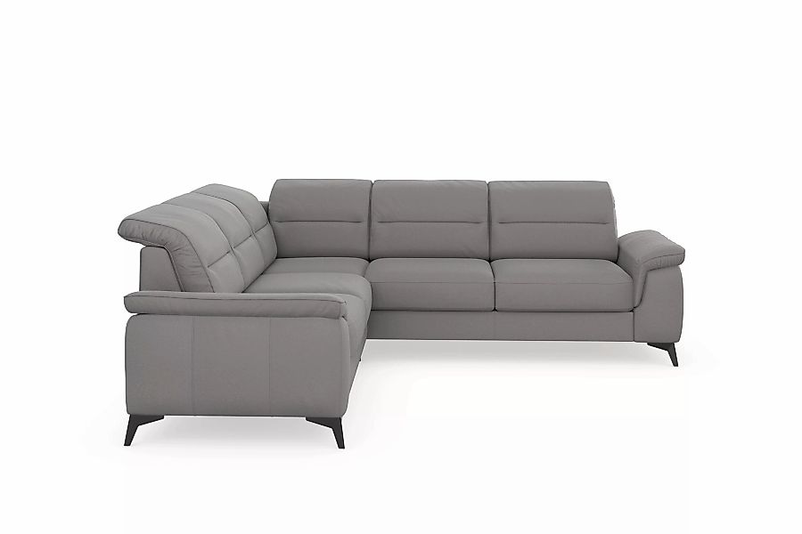 sit&more Ecksofa "Sinatra L-Form", optinal mit Kopfteilverstellung und Armt günstig online kaufen