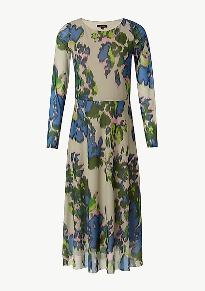 Comma Maxikleid Jerseykleid aus Mesh mit günstig online kaufen