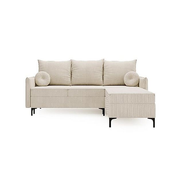 Compleo Ecksofa mit Schlaffunktion LEO Breite: 213 cm, Modern design günstig online kaufen