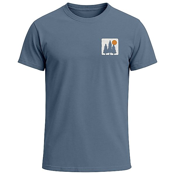 Neverless Print-Shirt Herren T-Shirt mit Wald-Logo günstig online kaufen