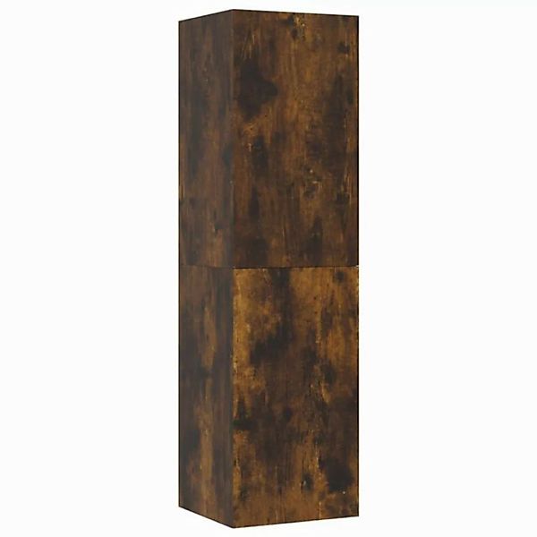 furnicato TV-Schrank TV-Wandschrank Räuchereiche 30,5x30x110 cm (1-St) günstig online kaufen