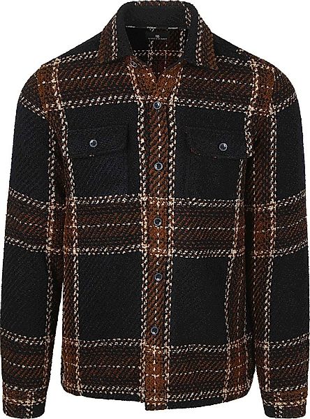 State Of Art Hemdjacke Karos Navy - Größe L günstig online kaufen