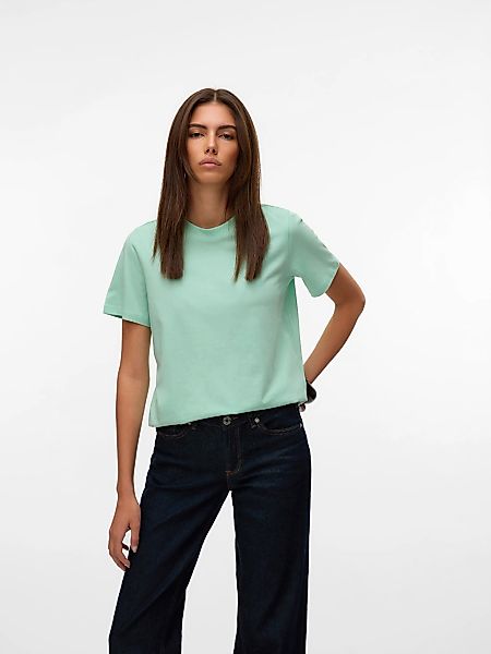 Vero Moda Kurzarmshirt VMPAULINA SS T-SHIRT günstig online kaufen