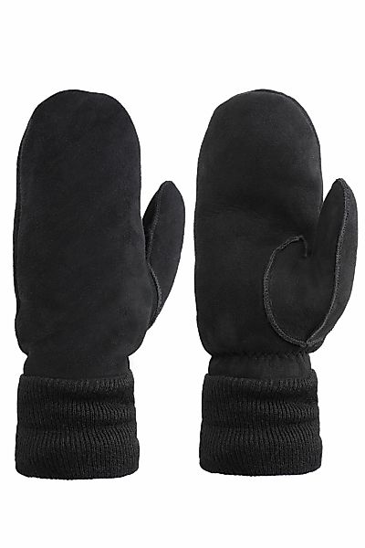 PEARLWOOD Lederhandschuhe "CROWE", (1 Paar), Fausthandschuh, Strickbündchen günstig online kaufen