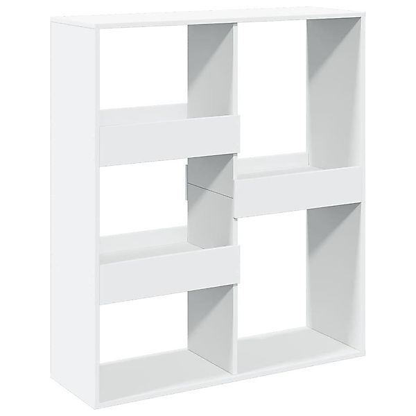 vidaXL Bücherregal Bücherregal/Raumteiler Weiß 100x33x115 cm, günstig online kaufen